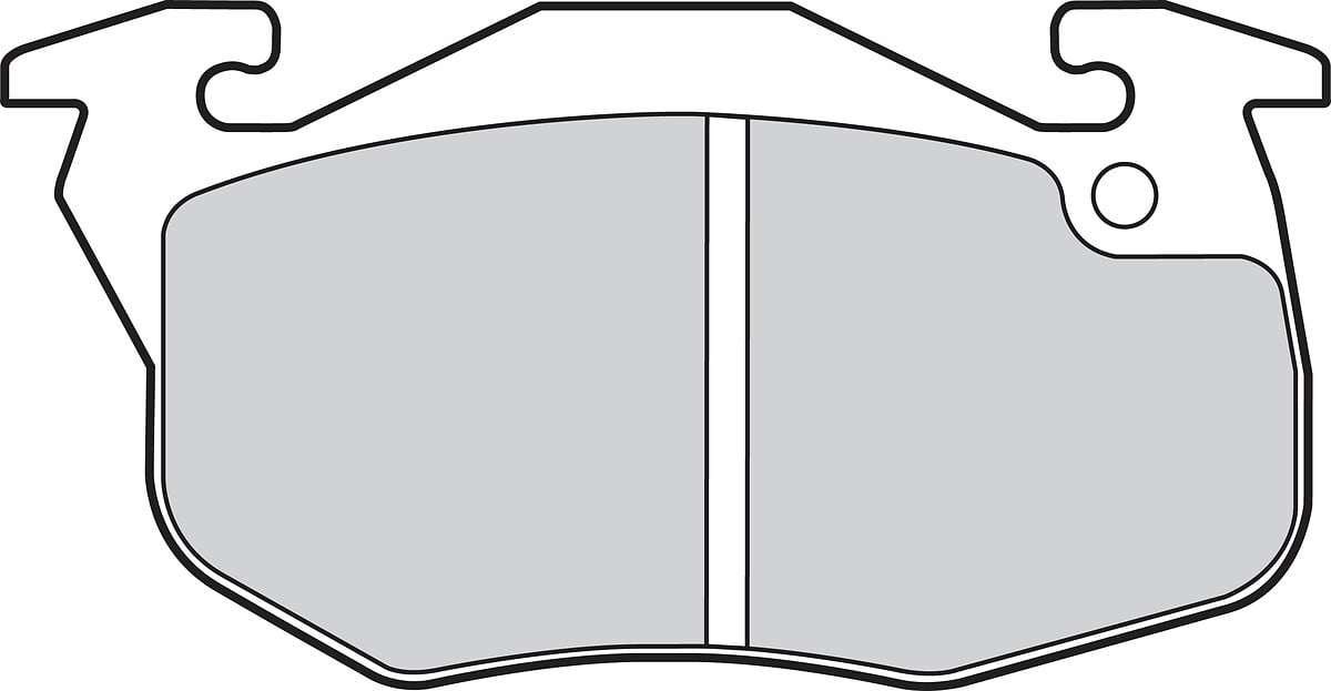 Jeu de 4 plaquettes de frein VALEO ref. 301081